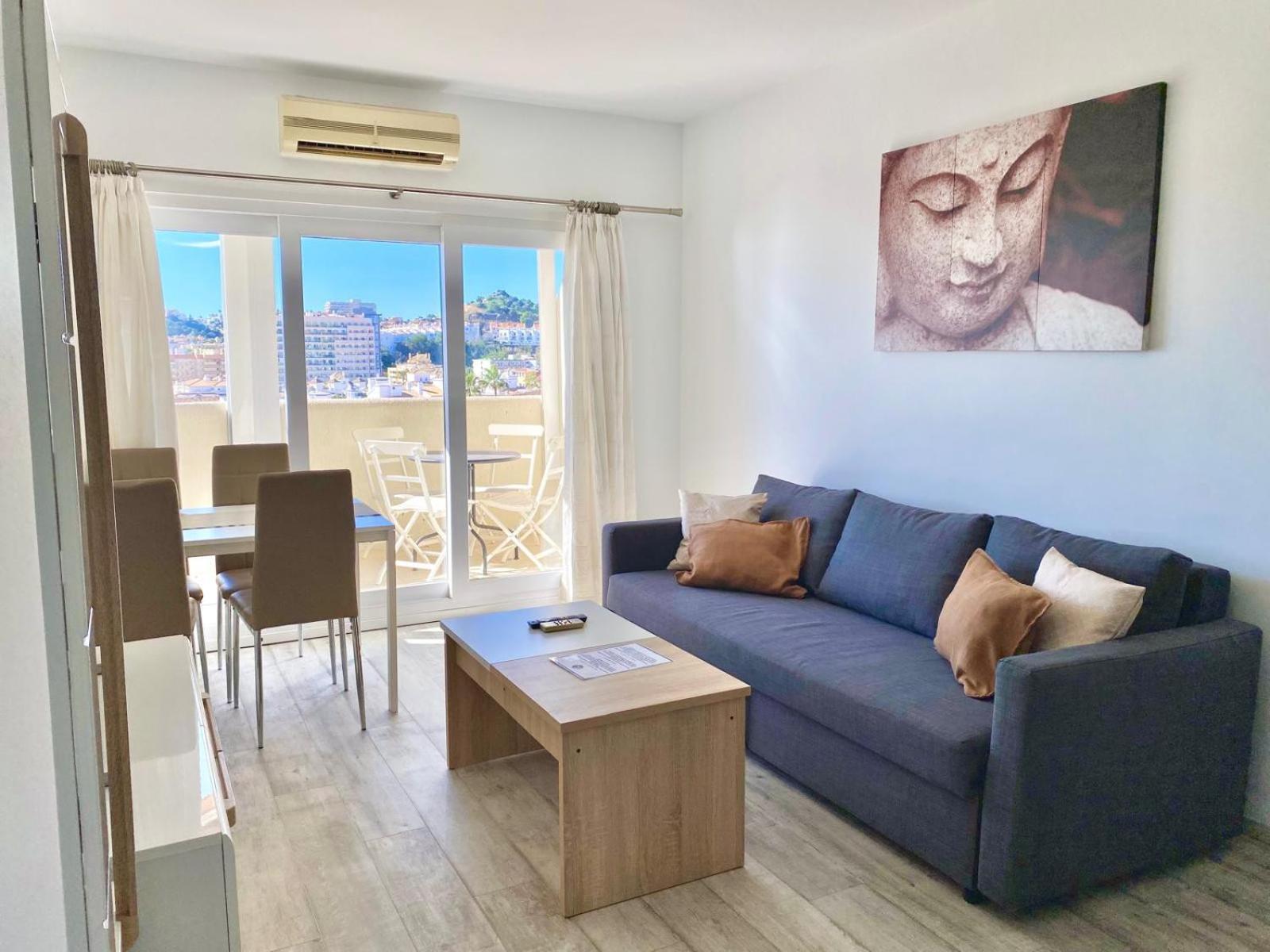 El Estudio De La Playa Benalbeach New 1Bd, Piscinas, Playa Y Vistas Al Mar Ref504 Benalmádena Exteriör bild